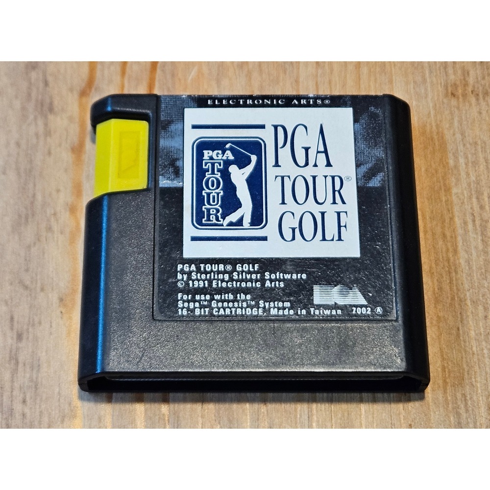 PGA Tour Golf Sega Genesis 16-Bit Video Game Cartridge 1991 Electronic Arts EA